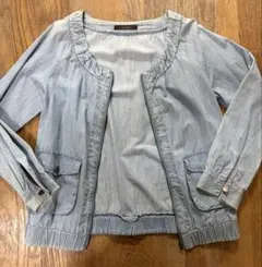 Ciao panic チャオパニック ライトブルー デニム ジャンパー