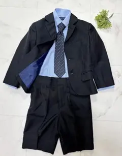 ほぼ未使用　100cm キャサリンコテージ　ボーイズ　フォーマルスーツ　黒