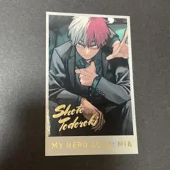 ヒロアカ原画展　箔押し　轟 焦凍 メモリアルコレクション