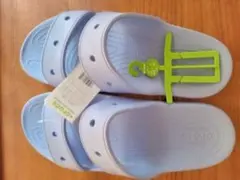 クロックス▼31cm▼新品未使用▼水色