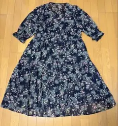 極美品 ローズティアラ 大きいサイズ46 洗える 花柄Aラインワンピース パール 2026年最新】ローズティアラ46の人気アイテム - メルカリ