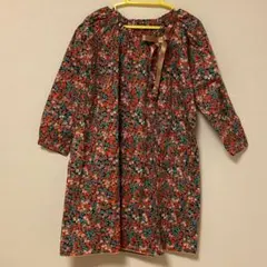 【あずき様専用です】スモックワンピース　ワンピース　リバティ　ウィルトシャー