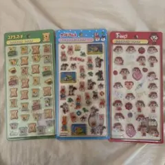 ボンボンドロップシール 3種セット コアラのマーチ クッピーラムネ ペコちゃん