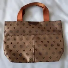 pierre cardin ブラウンハンドバッグ