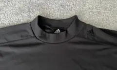 adidas ハイネック ランニングシャツ グレー Lサイズ