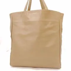 サンローラン トートバッグ レザー A4可 肩掛 ベージュ