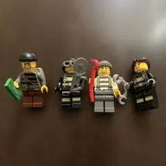 LEGO Cityミニフィグ4体セット