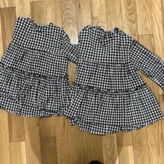 BREEZEギンガムチェック チュニック 120cm 110cm