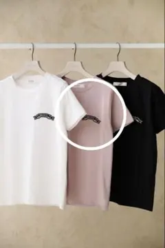 Herlipto HLT Bow-Embroidered Tee rose
