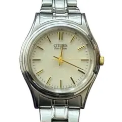 【稼動】CITIZEN シチズン エコドライブ ソーラー 腕時計 時計 シルバー