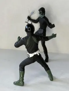 バンプレスト 仮面ライダービックサイズフィギュア 旧1号、桜島1