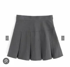 プリーツ ミニスカート グレーのサムネイル