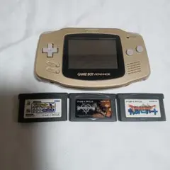 【ジャンク品】【電源、スタートボタン接触不良】ゲームボーイアドバンスセット