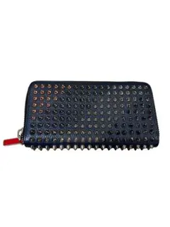 Christian Louboutin 長財布 スタッズ ネイビーのサムネイル
