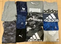 160cm 12点セット adidas/PUMA/UNDER ARMOUR