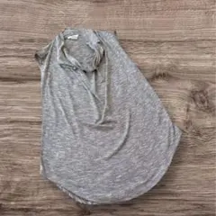 bar 111 バースリー　ノースリーブカットソー　ストレッチXSサイズ　グレー