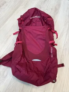 モンベルmont-bell Kid's 20 リュック美品　ワインレッド