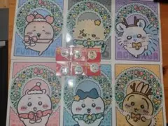 セブンイレブンちいかわA5ノート6冊 ・フラットケース各6枚コンプリートセット