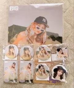 FRUITS ZIPPER 仲川瑠夏 グッズ まとめ売り 缶バッジ アクキー