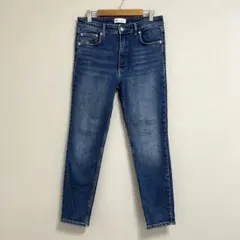 ザラ ZARA デニム スキニーパンツ 【M】 ストレッチ インディゴブルー