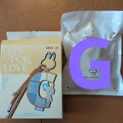 POP MART PIN FOR LOVE キーホルダー　G