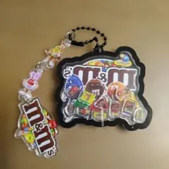 M&M's シャカシャカキーホルダー アクリルキーホルダー