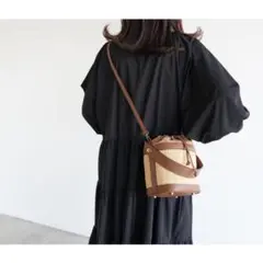 本革 3WAYバッグ ショルダーバッグ カゴバッグ