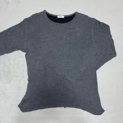 COMME CA ISM 長袖　Tシャツ　カットソー　グレーのサムネイル
