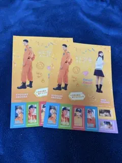 【非売品】映画モエカレはオレンジ色 ステッカー 2枚セット