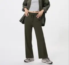 ニット ワイドパンツ