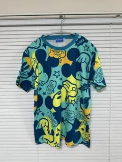東京ディズニーリゾート ミッキー 総柄 Tシャツ 半袖