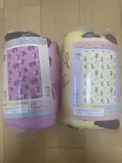 さ*ち様 Disney フランネルボアブランケット 200x140cm 2枚セッ