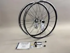 低走行　カンパニョーロ　ゾンダ　C17 シマノフリー　タイヤほぼ未使用品 CAMPAGNOLO ( カンパニョーロ ) ZONDA ( ゾンダ ) C17 F/R ブラック