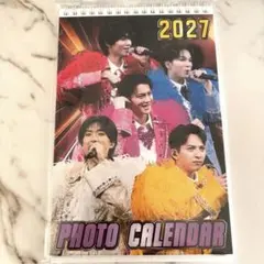 2027年M!LK 卓上フォトカレンダー ポートレート・シール付き　MILK