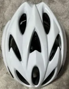 自転車用ヘルメット ホワイトLサイズ