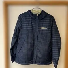adidas NEO LABEL ネイビーストライプジャケット M
