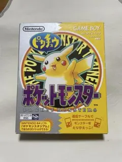 ポケットモンスター ピカチュウ ゲームボーイ ソフト