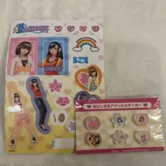 ラブベリー　東京タワー　おはじき風アクリルステッカー　シール