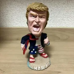 【ハワイ限定品】第45・47代大統領 トランプ氏 ボブルヘッドドール
