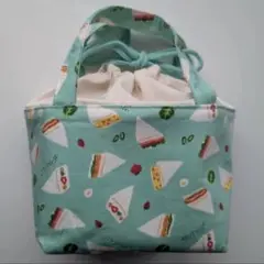 【ハンドメイド】保冷・保温シート付　お弁当袋