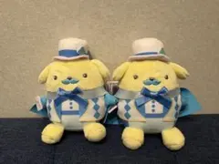 ポムポムプリン サンリオキャラクターズほわいとまじっくマスコット 2点セット