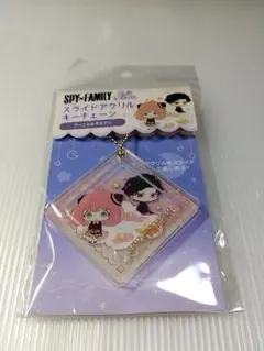 スパイファミリー　スライドアクリルキーチェーン　アーニャ＆ダミアン