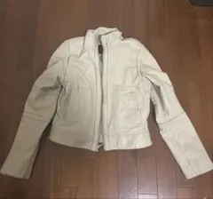 Wilsons Leather レザージャケット アイボリー Mのサムネイル