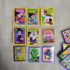 当時物】ドラゴンボールZ じゃんけんマグネット 9枚 オマケ有り 右下の