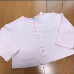 カーディガン　ファミリア　familiar 80 90 ピンク