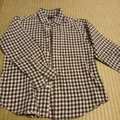 Ralph Lauren チェック柄 長袖シャツ 120