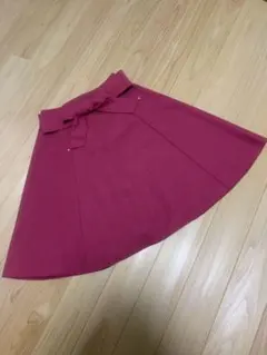 ミッシュマッシュ　スカート　リボン　ピンクのサムネイル