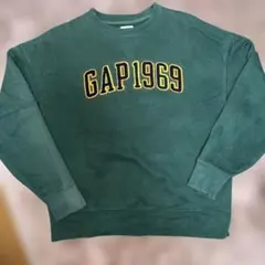 GAP 1969 ダークグリーン スウェット Mサイズ