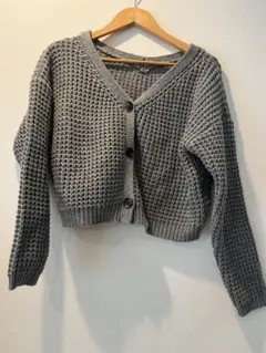 【titivate】グレーカーディガン