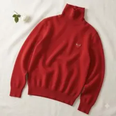 PLAY COMME des GARCONS タートルネック ウールニット【M】のサムネイル
